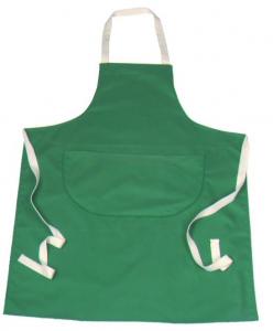  Waterproof Green Artist Painting Smock Art Aprons For Art Teachers Eco - Friendly Manufactures