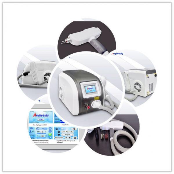 Quality Three Treatment Heads Nd Yag Laser Tattoo Removal Machine 500w Strong Power for sale