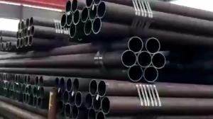 China Black Decoiling API Hydraulic Seamless Pipe ST42 ASTM 6M Steel Tubing Round on sale