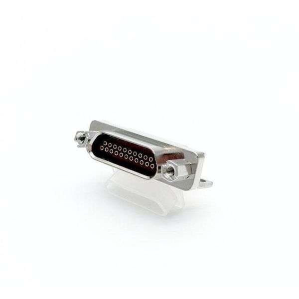Female 21 Pin Micro D Connector 3A Right Angle PCB Connector Insertion Type J30J-21ZKWP7