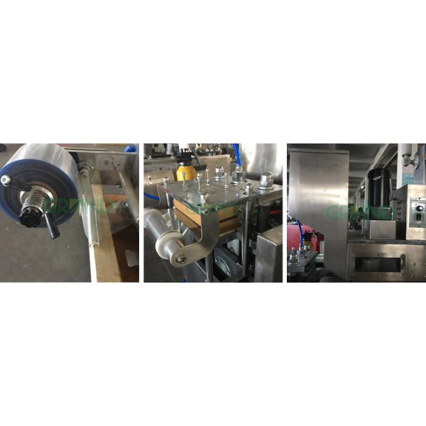 DPP -80 Mini Blister Packing Machine , High Speed Blister Packaging Equipment