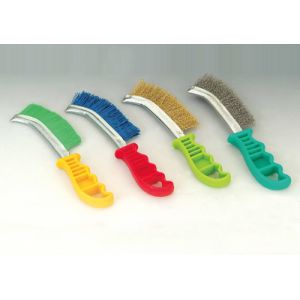 Knife-shape plastic handle brush
