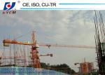 QTZ6515 Topkit Tower Crane 10 ton 65m Jib Construction Crane with Remote Control