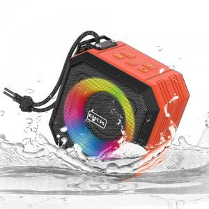  5W OEM Waterproof Bluetooth Speaker Portable With Colorful LED Lights Manufactures