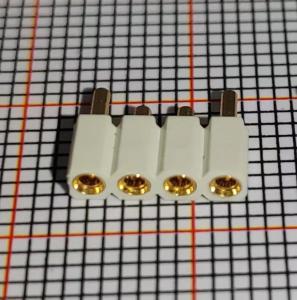 Surface Mount Pin Header Connector IC 4 Pin Female Header 2.54mm Manufactures