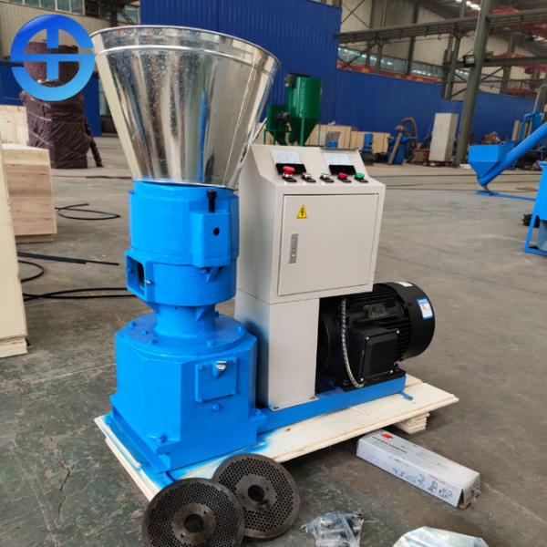 Quality Single Phase Electric Small 100kg/H Chicken Feed Pellet Machine for sale