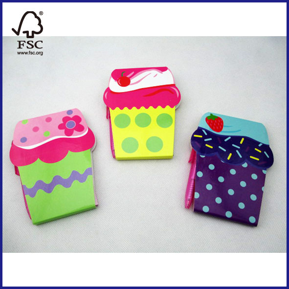 Mini pocket notebook with magic and plastic pen