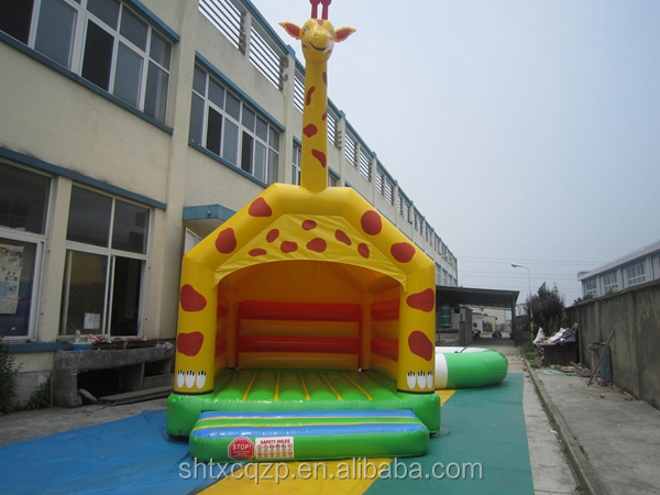 Giraffine Theme Inflatable Bouncer Large Inflatable Jumping House Castle