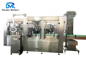 China 12kw Soda Bottling Machine Automatic Bottle Filling And Capping Machine on sale