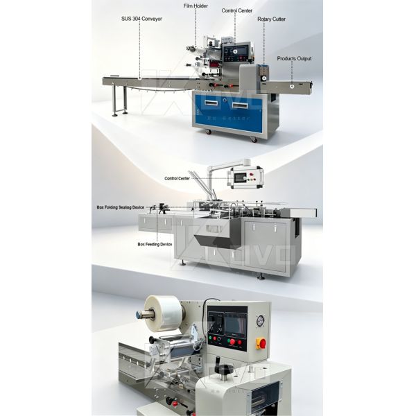 Horizontal Automatic Solid Soap Flow Wrapping Packaging Machine Bar Soap Bowl For Pillow Bag