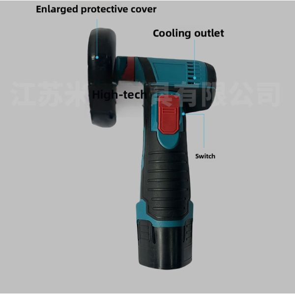 Private Model Small Household Small Angle Polisher Mini Handheld Electric Grinder Cutting Machine Brushless Lithium Battery