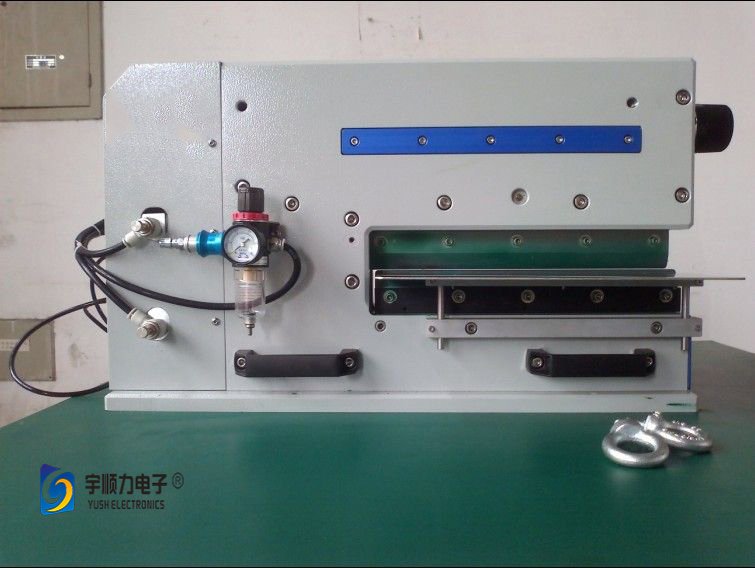 Guillotine type Aluminum Pre-scored Panel Singulation Machine for cutting SMD