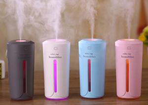  Color LED cup humidifier /  ultrasonic best bottle humidifier / mini portable humidifier diffuser Manufactures