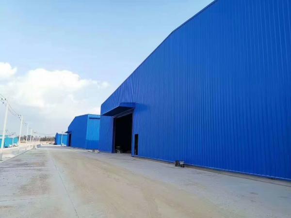 Quality 40 HQ Contianer Loading Poultry Farm Structure 2.5mm Thickness Galvanized C Purlins & Steel Angles for sale