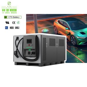 China 141KWH 161KWH CTS 65KW Mobile CCS1 CCS2 Stackable Battery EV Charger OCPP Electric Car Fast Charging Pile DC Portable EV on sale