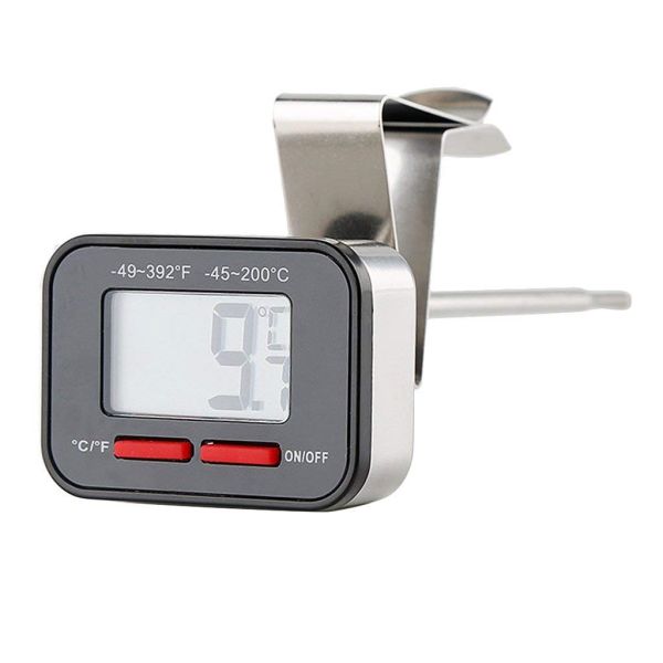 High Strength Case Grill Thermometer Auto Off Function IPX4 Water Resistance
