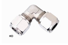 Brass Tee Fast Compression Fitting 2Mpa G1/4" Air Equipment Connector
