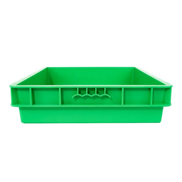 Customized Volume Stackable Vented Plastic Crates for Bread Storage in Solid Box