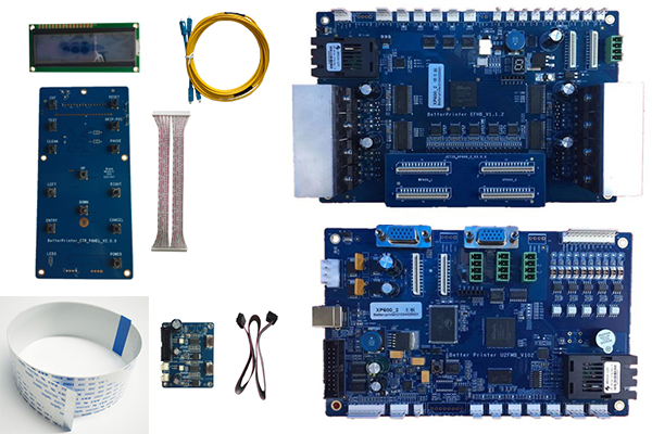 XP600 Double Head Inkjet Printer Board Kit For UV Flatbed Printer