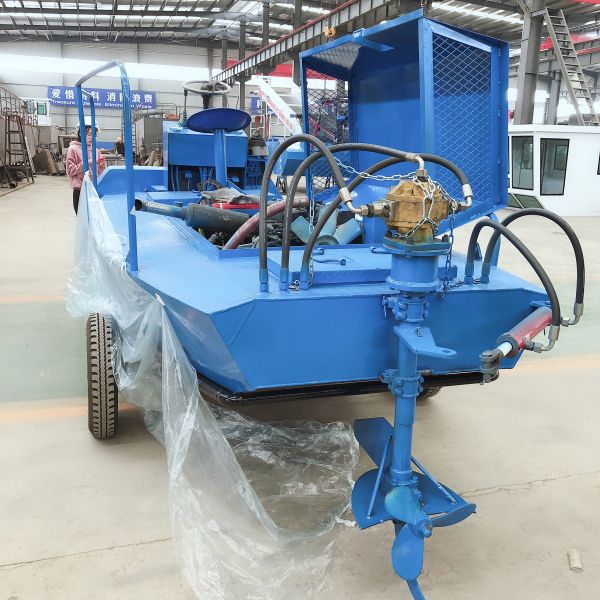 High Efficiency Aquatic Weed Harvester for River Cleaning Algae Cutting