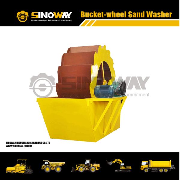 Sand Aggregate Processing Equipment Bucket Wheel Sand Washer