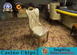 Restaurant / Living Room Simple PU Leather Casino Gaming Chairs With Solid Wood