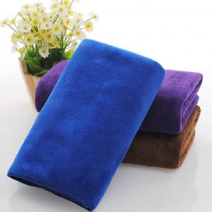 China Comfortable Microfiber Towel For Car Cleaning Soft Lint-Free Microfiber Tea Towel on sale