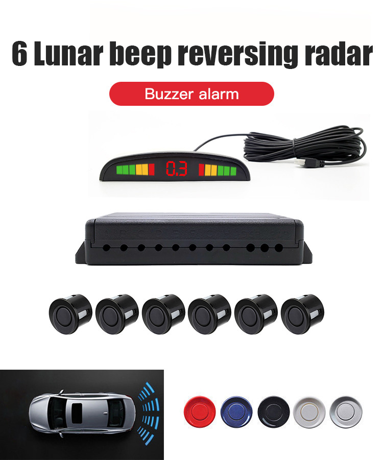  Universal Car Parking Sensor Kit LCD 9V To 36V Manufactures