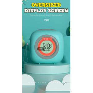 Bluetooth 5.1 Wireless Bluetooth Color Small Sticker Printer With Alarm Clock