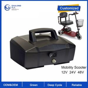  OEM ODM LiFePO4 lithium battery pack for Electric Scooter wheelchair 4 wheel mobility scooter Battery Manufactures