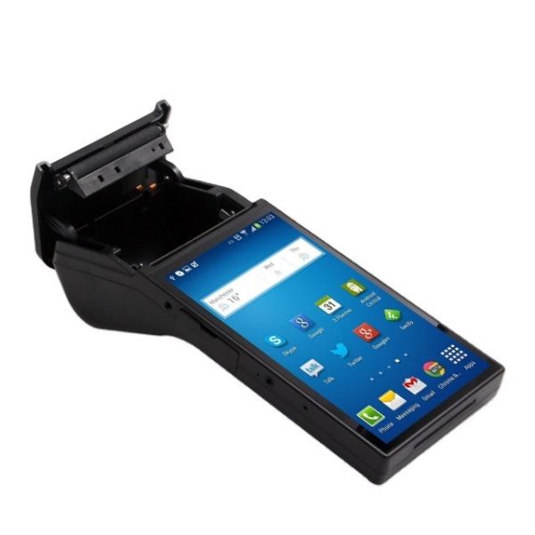 Quality 7" IPS HD Display Android 11 POS Terminal with 80mm Thermal Printer and Software for sale