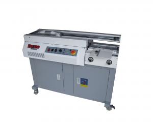 China A4 / A3 Binding Machine 320mm Perfect Automatic Book Binding Machine With Side Glue on sale