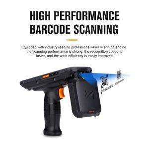 Long Range Portable RFID Scanner Android UHF Handheld PDA with 4G wifi Wireless