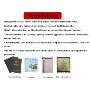 Mixing Ratio 1 1-10 1 Adjustable Silicone Applicator Machine for Automatic