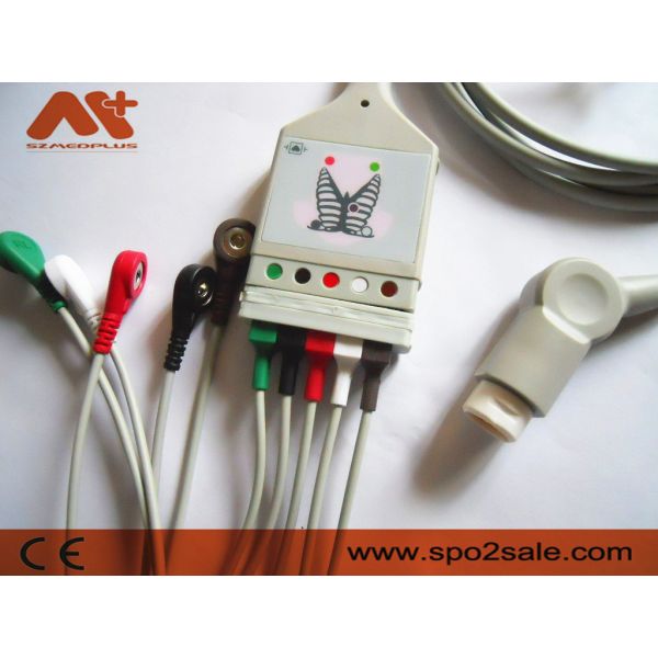 Philips Compatible 5 lead ECG Trunk Cable - M1520A