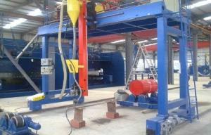  Automatic Gantry Welding Machine For High Mast seam weld And Huge Pipe / tube  300 - 2000mm Manufactures