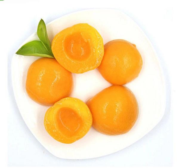 Quality HALAL 2500g Thoroughly Cored Peeled Canned Yellow Peaches for sale