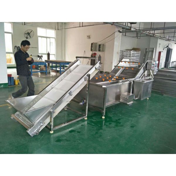 High Pressure Vegetable Bubble Washing Machine For Cleaning