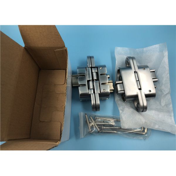 Pearl Chrome 3D Adjustable Concealed Hinges 180 Degree Concealed Door Hinge