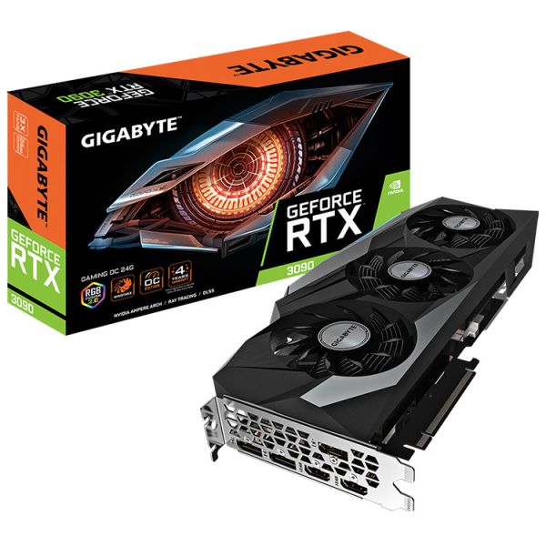 Gigabyte Nvidia Geforce Rtx 3090 Gaming Oc 24g Graphics Card With Gddr6x Memory