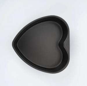  Non Movable Heart Shaped Cake Mold Hard Anodized Aluminum Alloy Manufactures