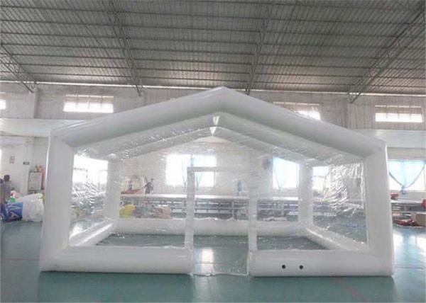 Quality Durable Transparent Inflatable Event Tent / Blow Up Camping Tent for sale