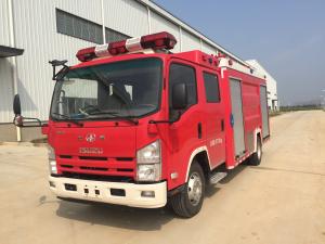 China ISUZU Mini Water Tanker Foam Fire Truck 4 Ton 6 Wheel ISO9001 Certification on sale