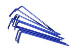 Lab Use Plastic Inoculation Loop Disposable Sterile L Shaped Bacterial Spreader
