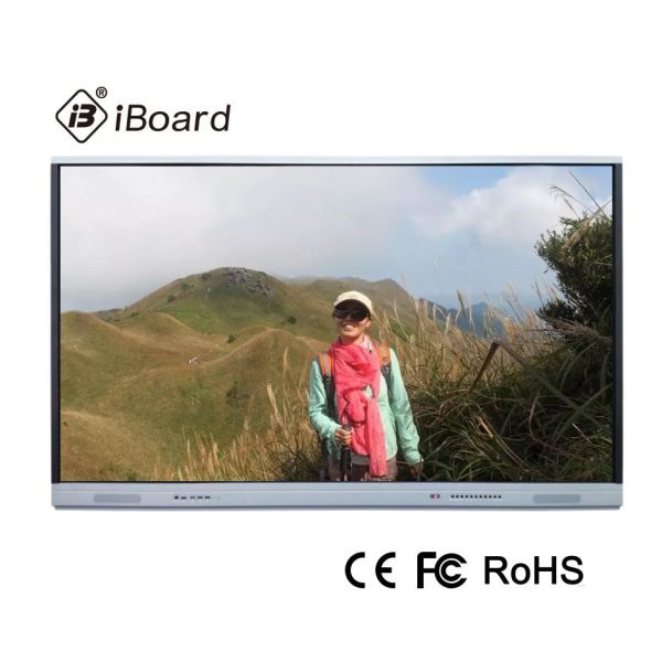 3840*2160 LCD Teaching Board 5ms Interactive Touch Board Windows Linux Infrared