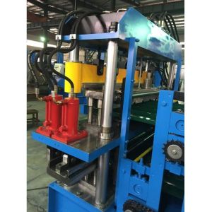 2 Layer Glazed Tile Roll Forming Machine With 5 Ton Manual Decoiler