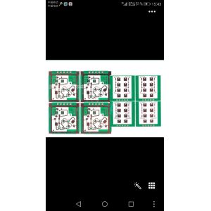 5.8GHZ / 24GHZ Sensor Module PCB 24GHZ Rogers K-band X-band Rigid Custom PCB