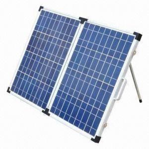  Blue Solar Power Panels , Fold Away Solar Panels 120W ~ 300W Available Manufactures