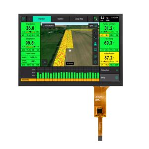 10.1 Inch Capacitive Touch Screen IPS LCD Panel 40pin LVDS Interface