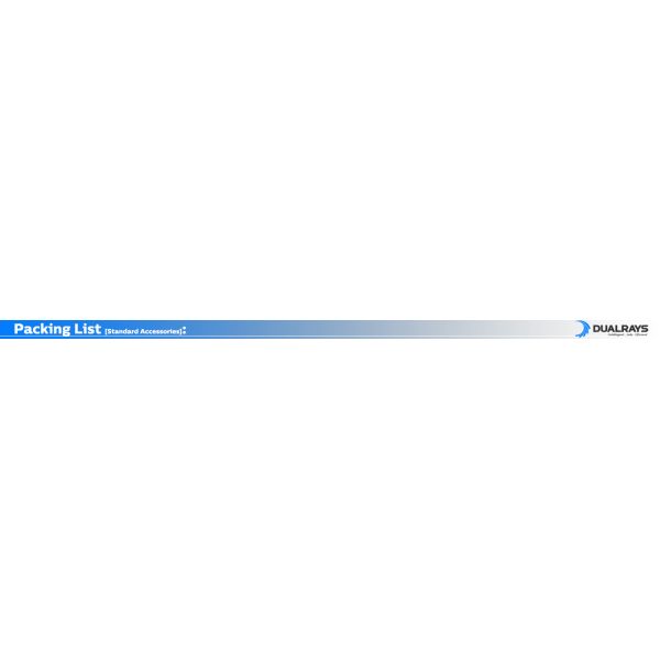 DUALRAYS HB6 1ft 50W IP65 140LPW Aluminium LED Linear Highbay for Warehouse Aisle with 30W 3 Hours Emergency Function
